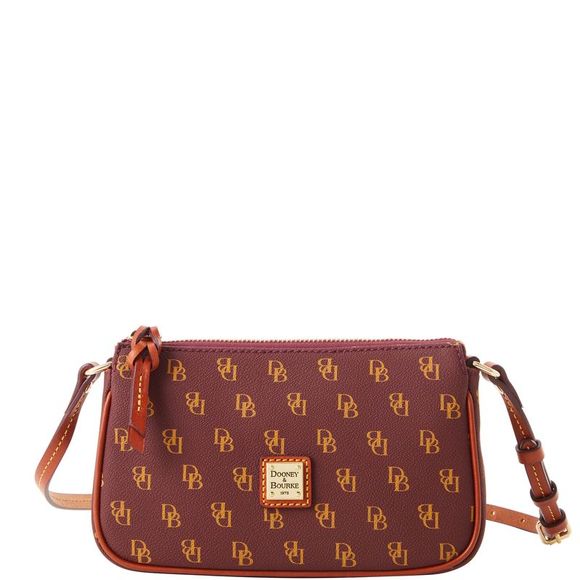 Dooney & Bourke Borsa A Mano Gretta Everyday Crossbody - Tracolla Regolabile, Tasche Interne, Chiusura Cerniera, Pelle, Dimensioni Medie 26x10x26cm